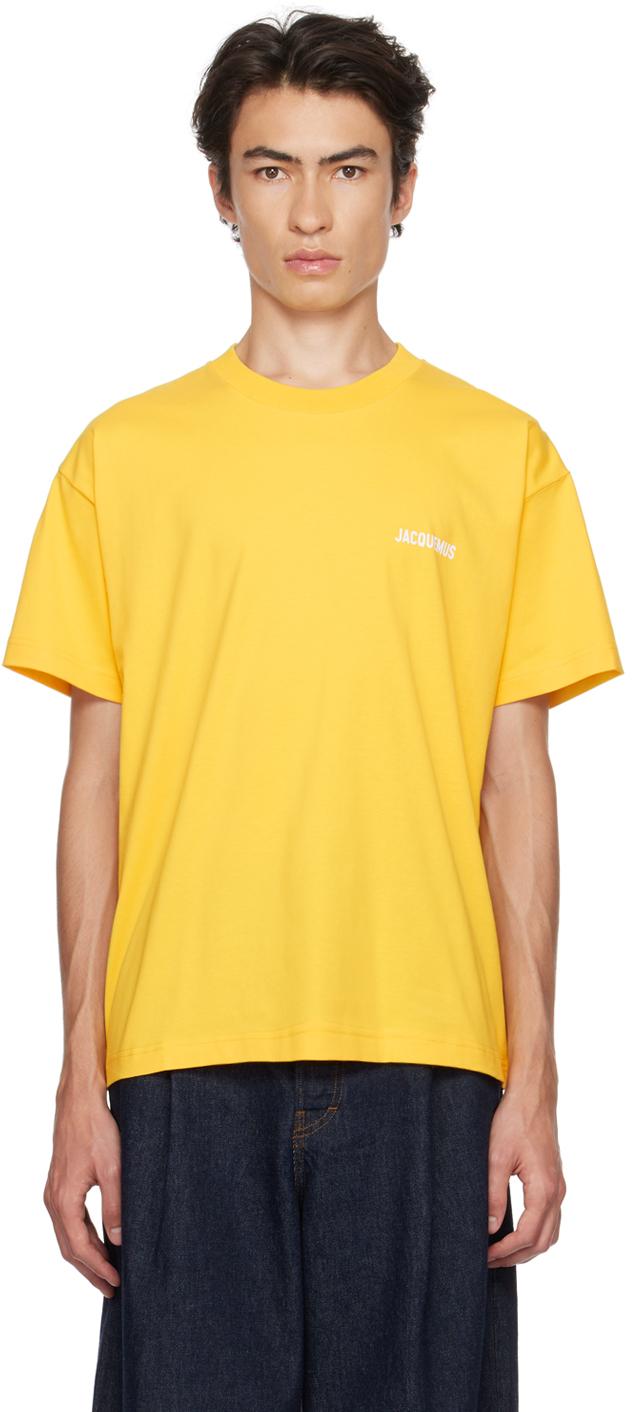 Shop Jacquemus Yellow Le Chouchou 'le T-shirt ' T-shirt In 250 Yellow