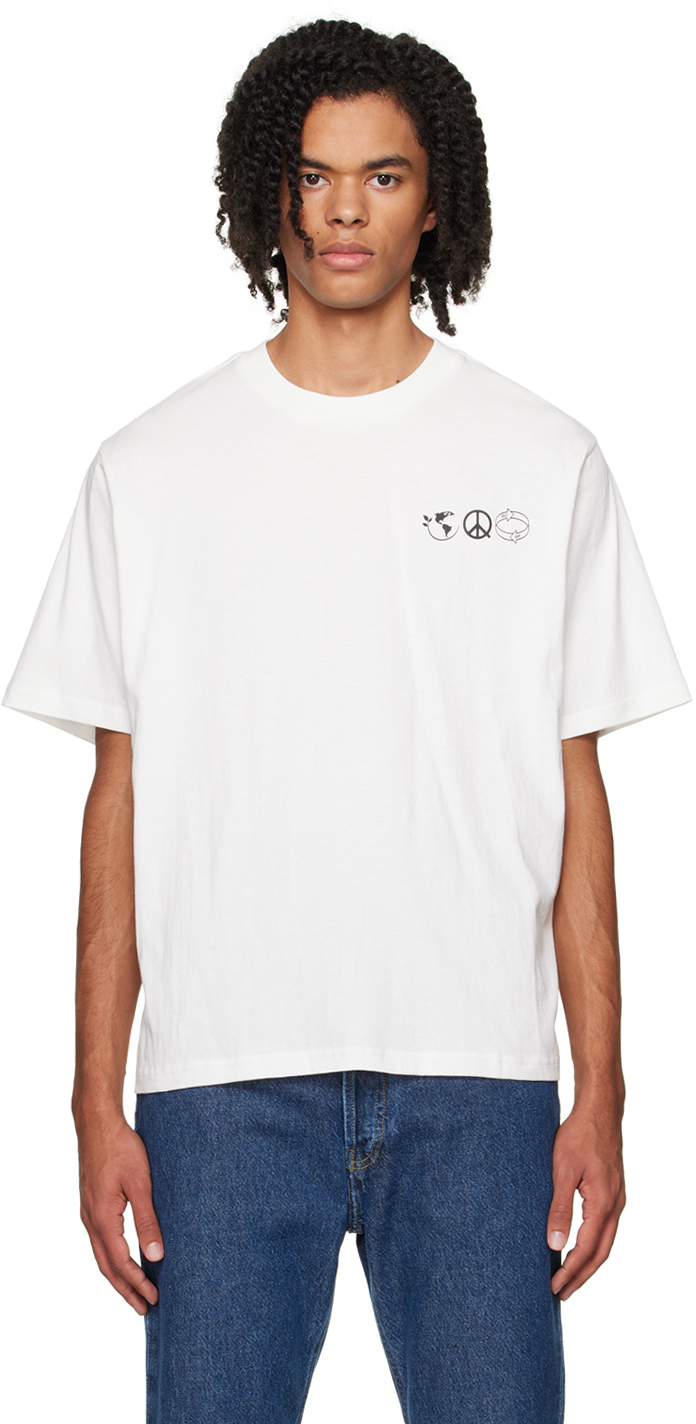 White Slow Living T-Shirt