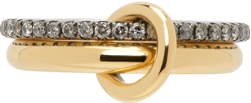 Spinelli Kilcollin Gold & Silver Thea Gris Ring