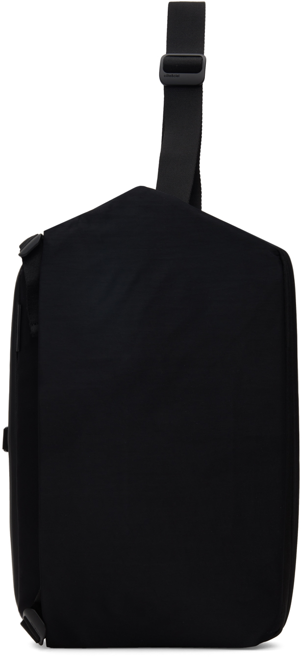 Côte&Ciel: Black Riss Backpack | SSENSE Canada