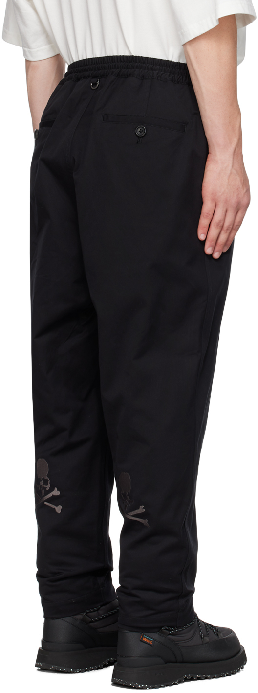 mastermind JAPAN Black Easy Trousers | Smart Closet