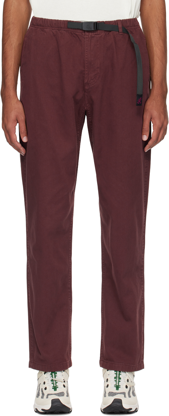 Gramicci Brown Relaxed-fit Trousers In Tobacco