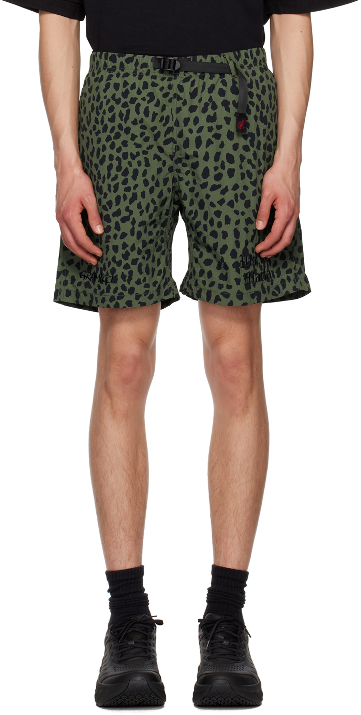 Khaki Wacko Maria Edition G Shorts by Gramicci on Sale