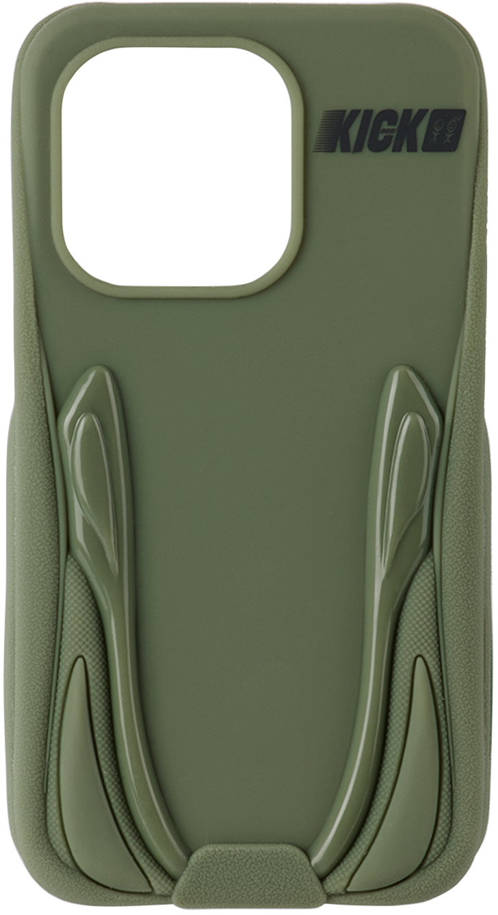 Green 'The Kick' iPhone 14 Pro Max Case