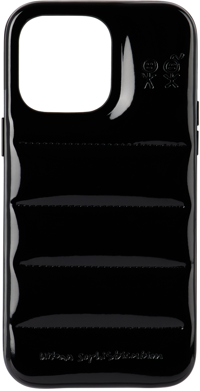 Urban Sophistication ブラック The Puffer iPhone 14 Pro Max ケース 