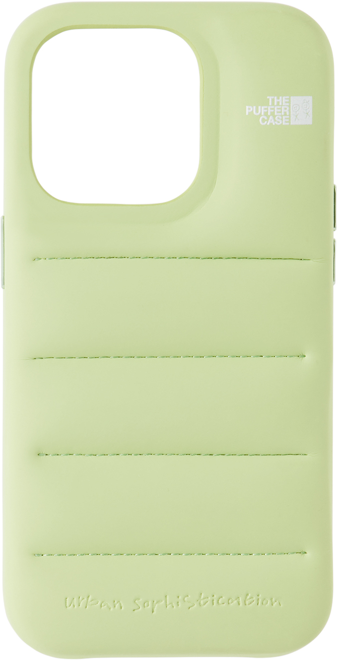 Green 'The Puffer' iPhone 14 Pro Case