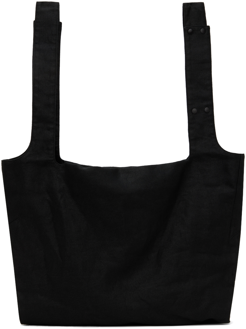 Black discord Dot Tote