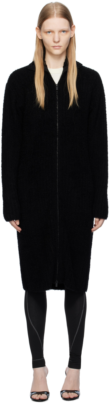 Yohji Yamamoto Black High Neck Sweater In 1 Black