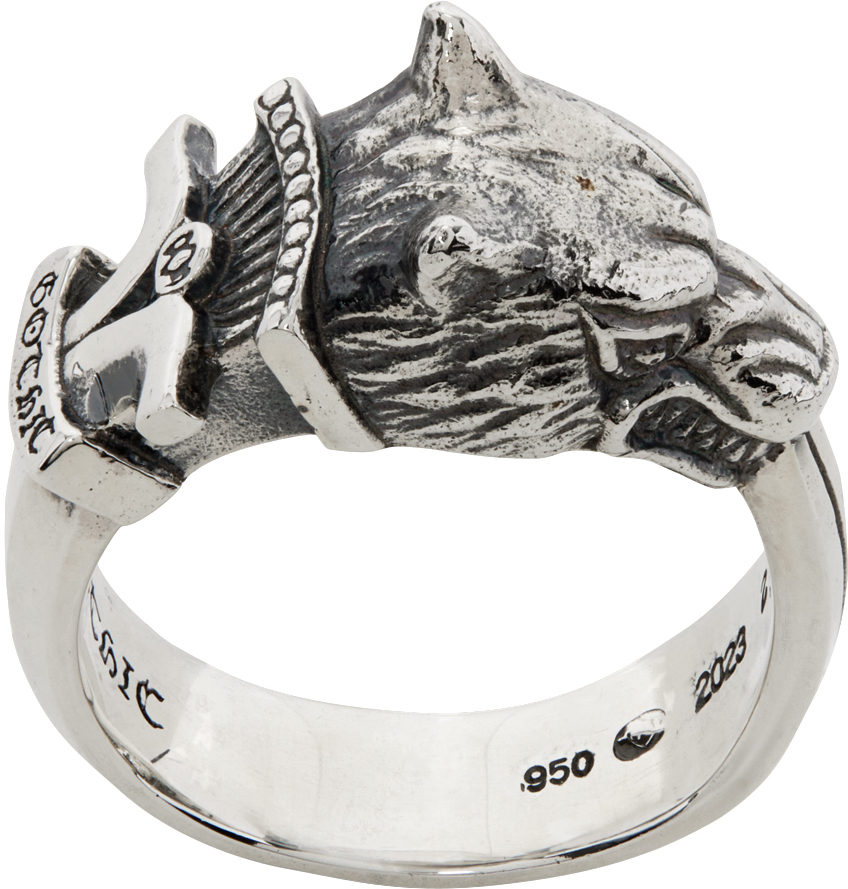 Yohji Yamamoto Silver Wolf Dagger Single Earring Yohji Yamamoto