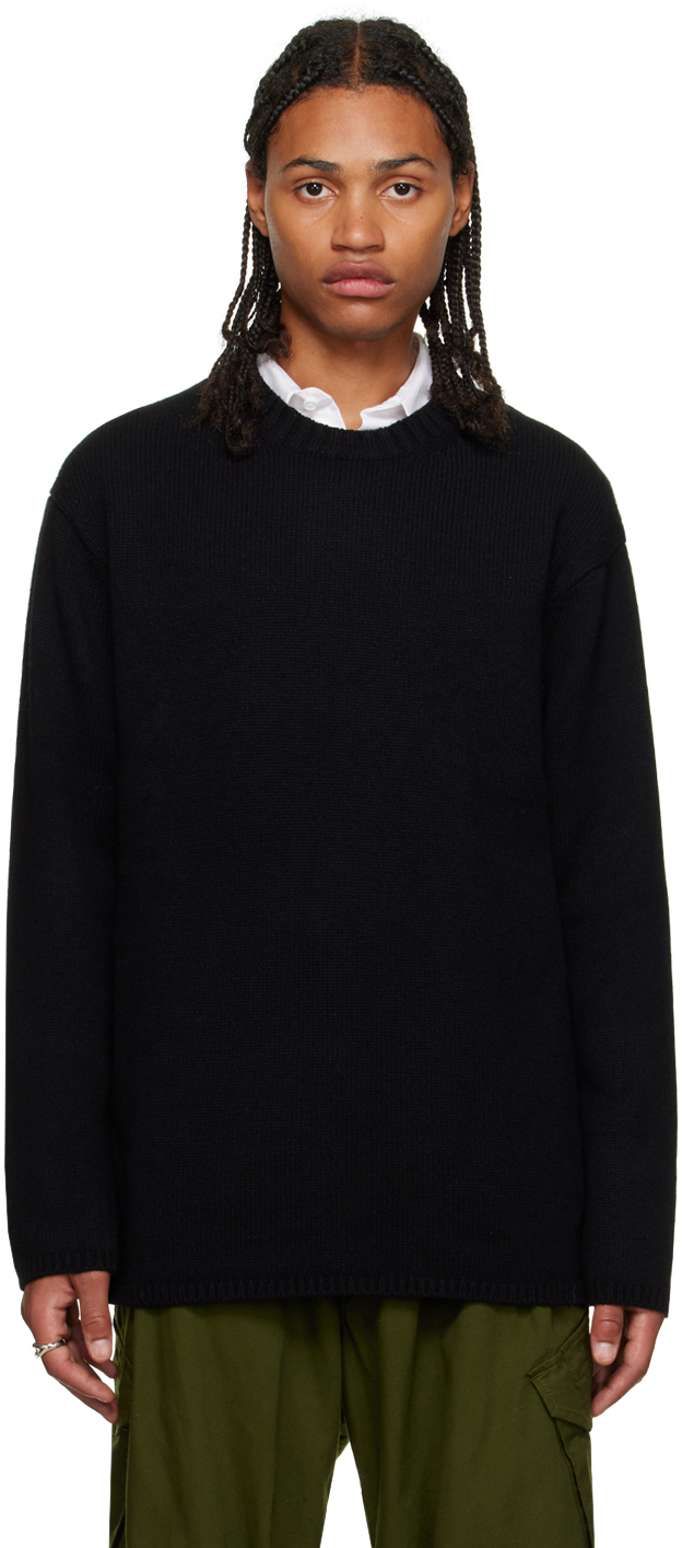 Black Side String Sweater