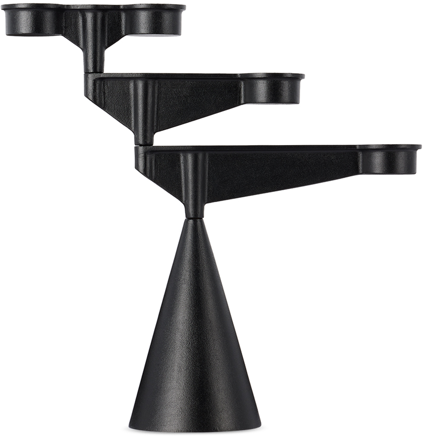 Black Mini Spin Candelabra by Tom Dixon SSENSE Canada