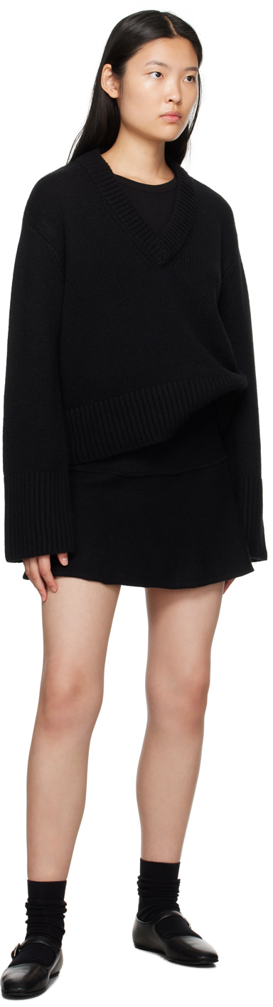 Lisa Yang Noa Cashmere Miniskirt In Bl Black