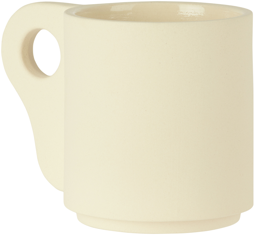 Lolly Lolly Ceramics Off-white 20/100 Mug In Coffee Cream