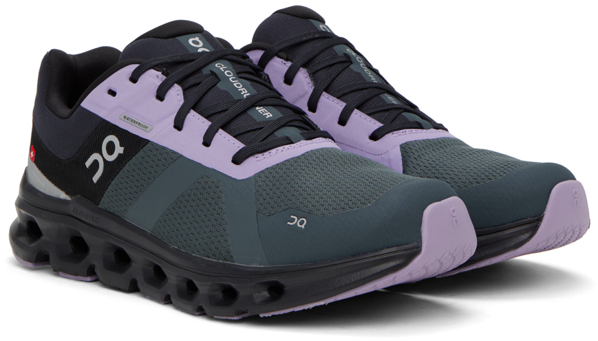 On Black Purple Cloudrunner Waterproof Sneakers Smart Closet