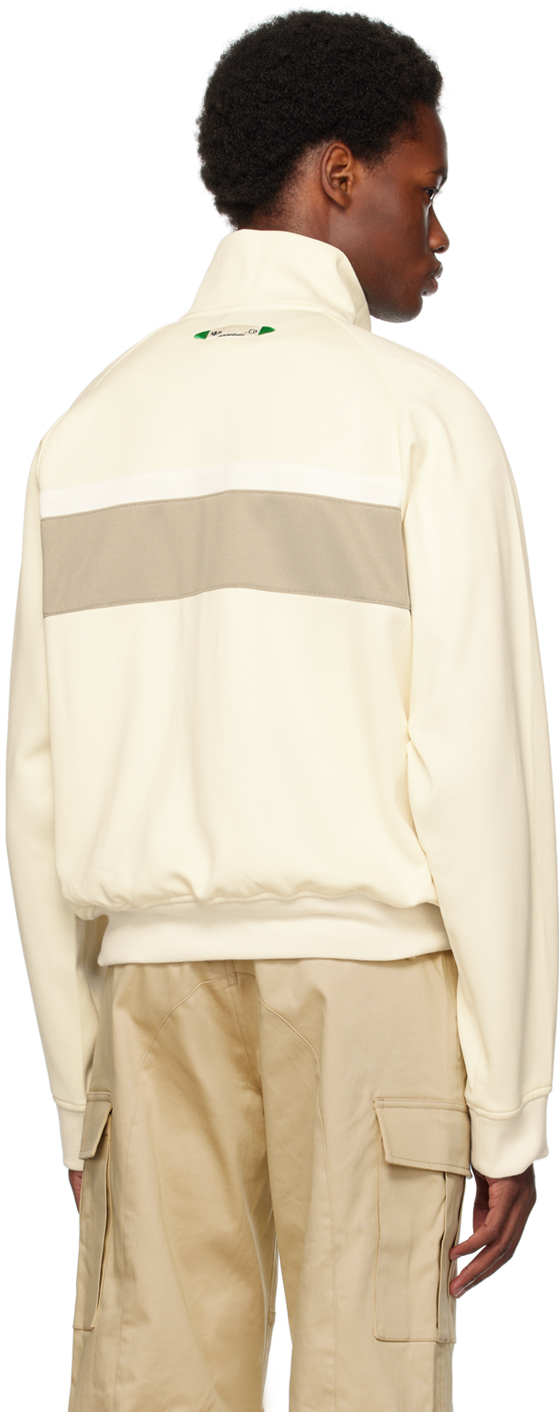 Kijun Off-White Track Sweater | Smart Closet