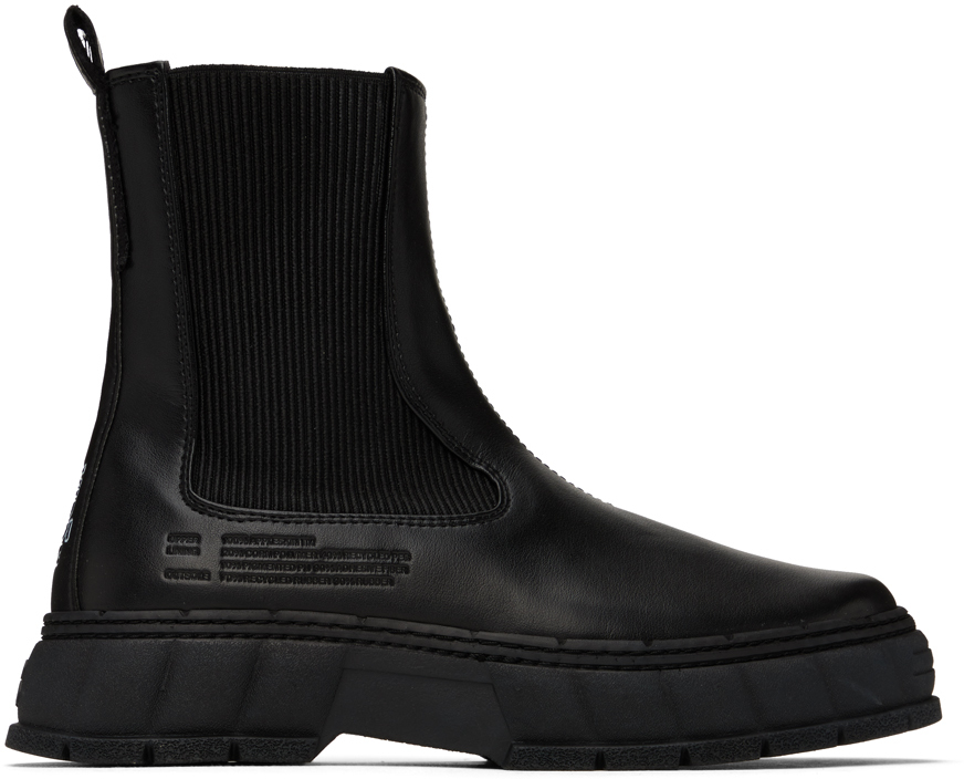 Viron 1997 Recycled Chelsea Boots In 990 Black