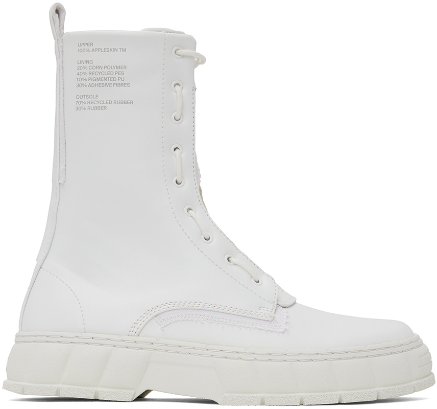 Viron White 1992z Boots In 100 White