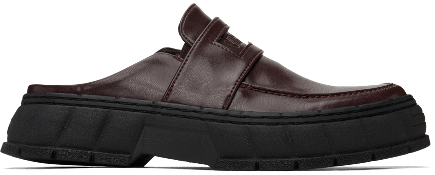 virón burgundy 1969 loafers