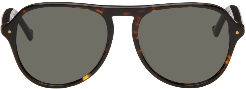 Grey Ant Tortoiseshell Cosey Sunglasses In Tortoise/grey