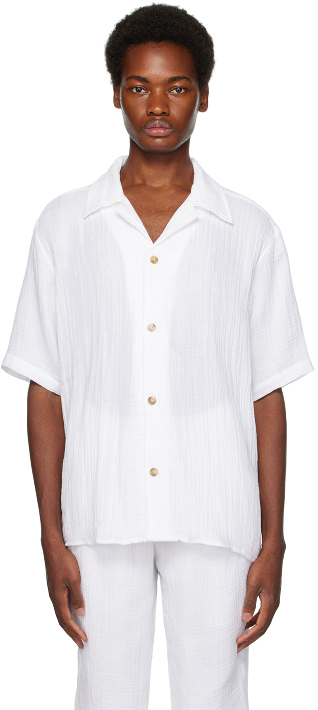 True Tribe: White Pablo Resort Shirt | SSENSE