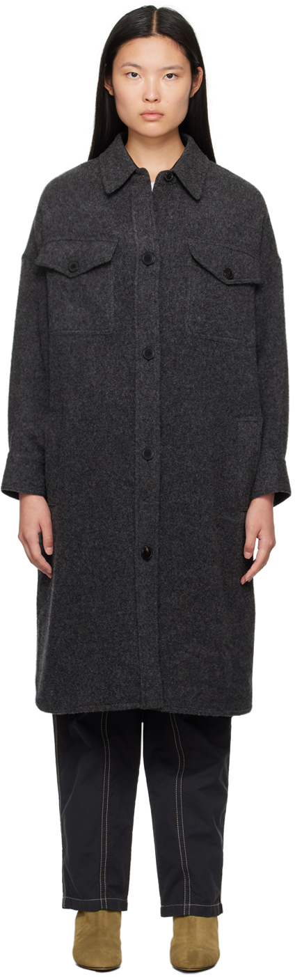 Gray Fontia Coat