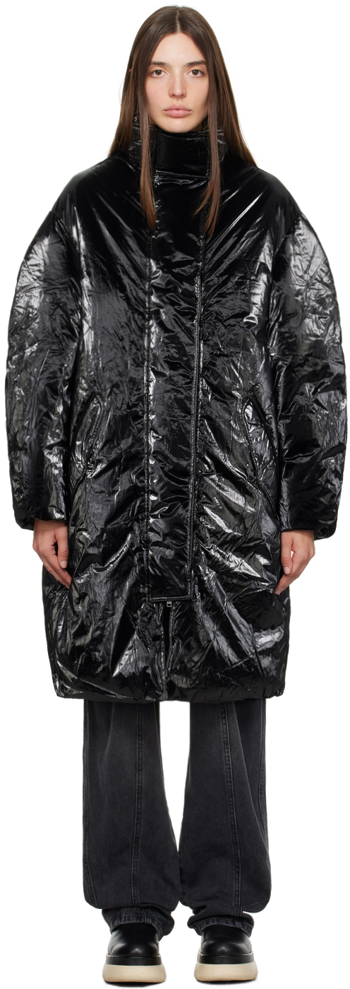 Black Debby Puffer Coat