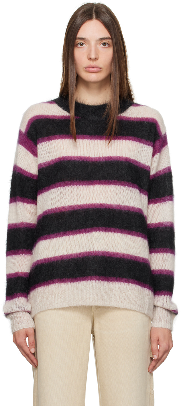 Isabel Marant Etoile Off-White & Black Dimitria Sweater