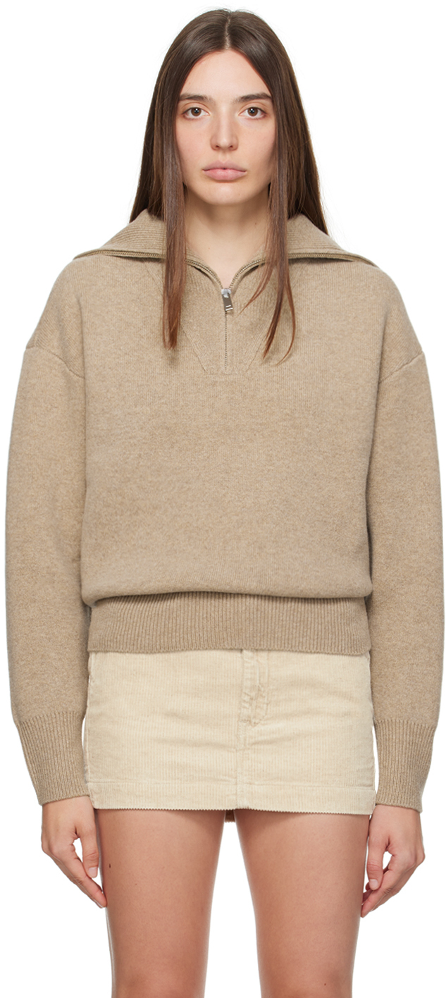 Isabel Marant Étoile Beige Fancy Sweater In 90be Beige