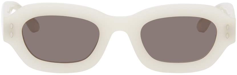 Isabel Marant Off-white Kelsy Sunglasses In 0szj Ivory