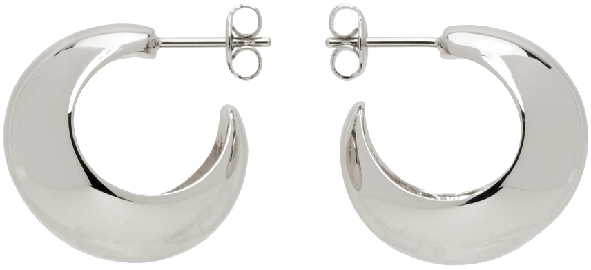 Isabel Marant Silver Small Crescent Earrings