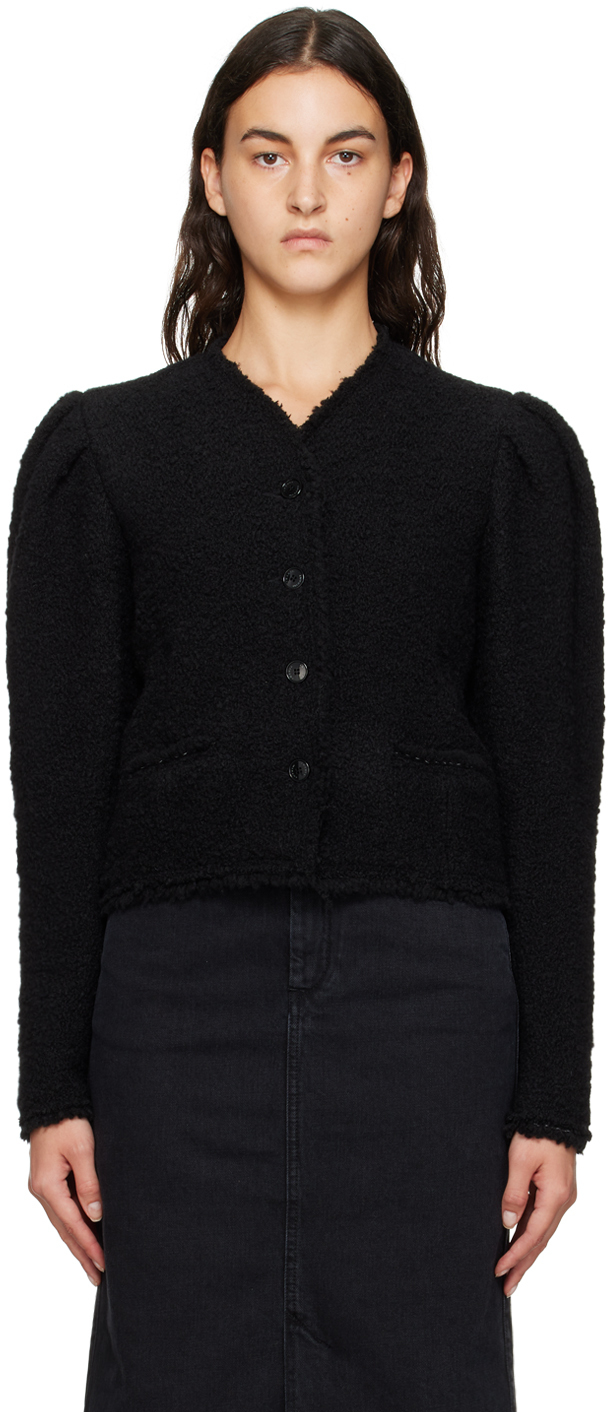 Black Izma Jacket by Isabel Marant on Sale