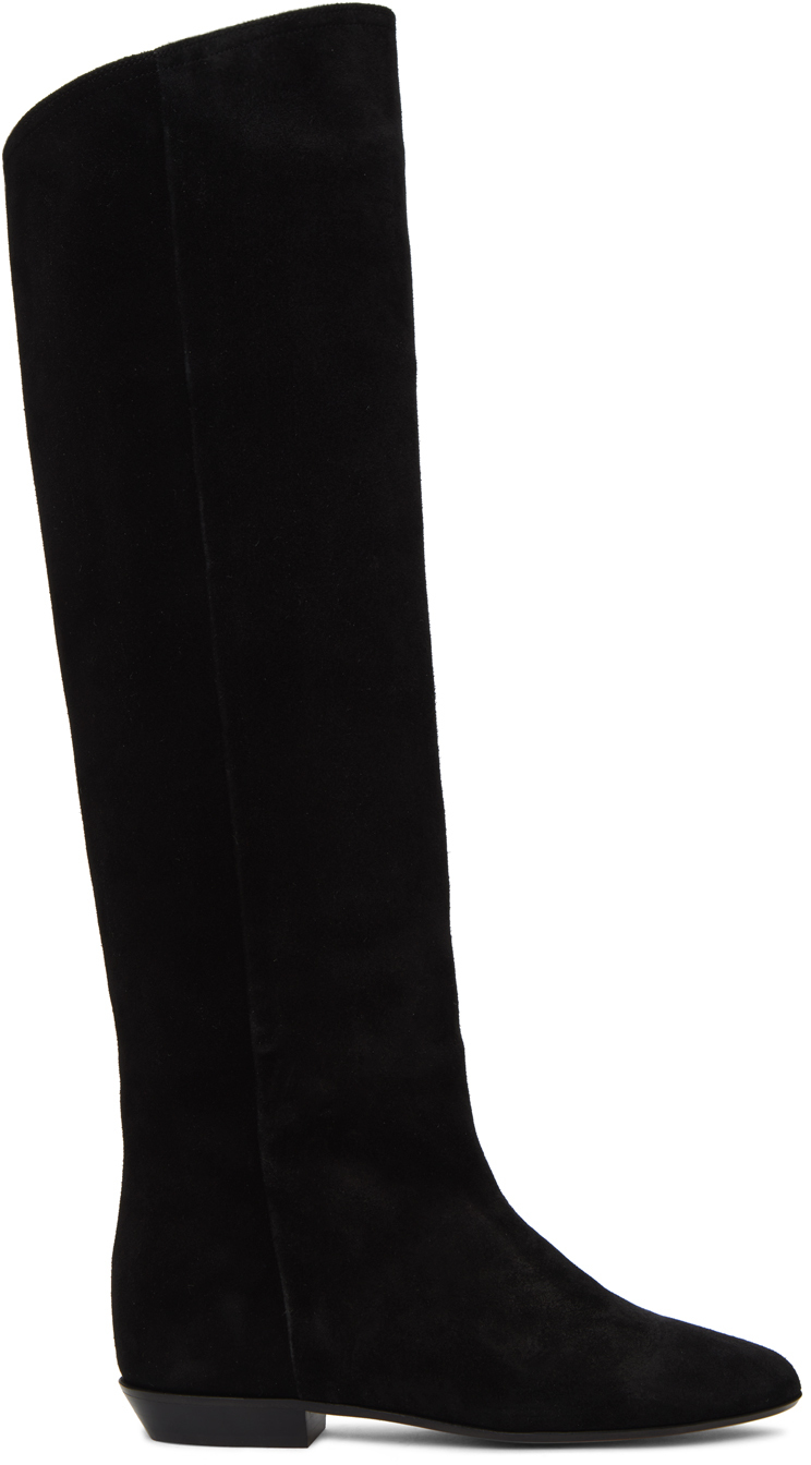 Shop Isabel Marant Black Skarlet Boots In 01bk Black