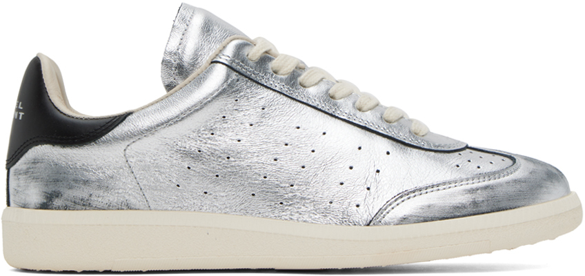 isabel marant sneakers silver