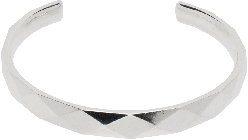 Isabel Marant Silver Textured Bracelet