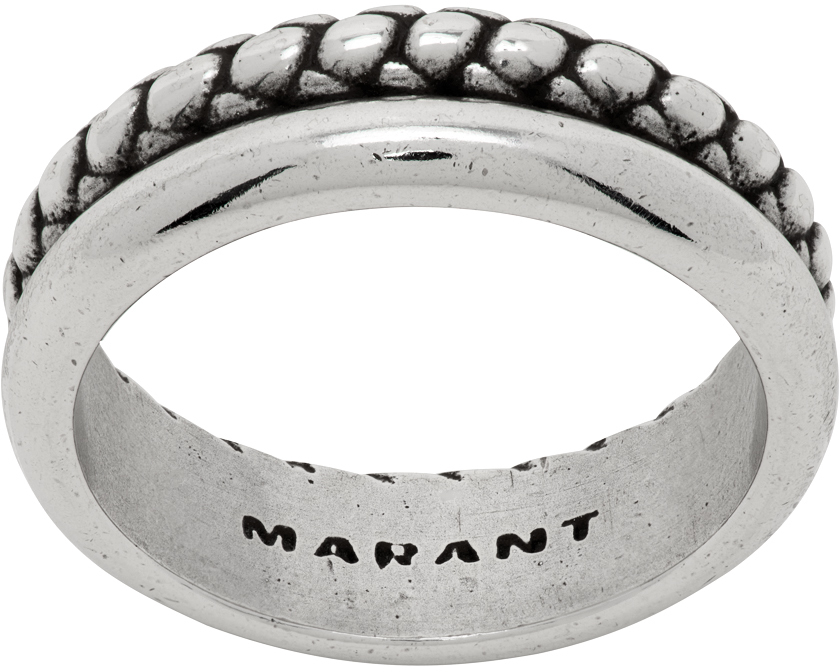 Isabel Marant Silver Band Ring