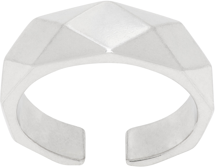 Isabel Marant Silver Open Band Ring In 08si Silver
