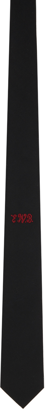 Black E. W.B Tie