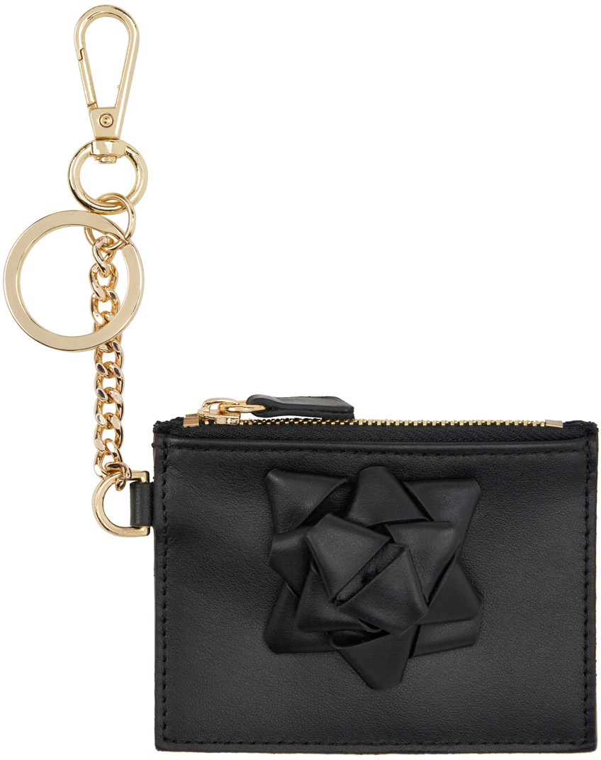 Ernest W. Baker Black Present Card Holder SSENSE