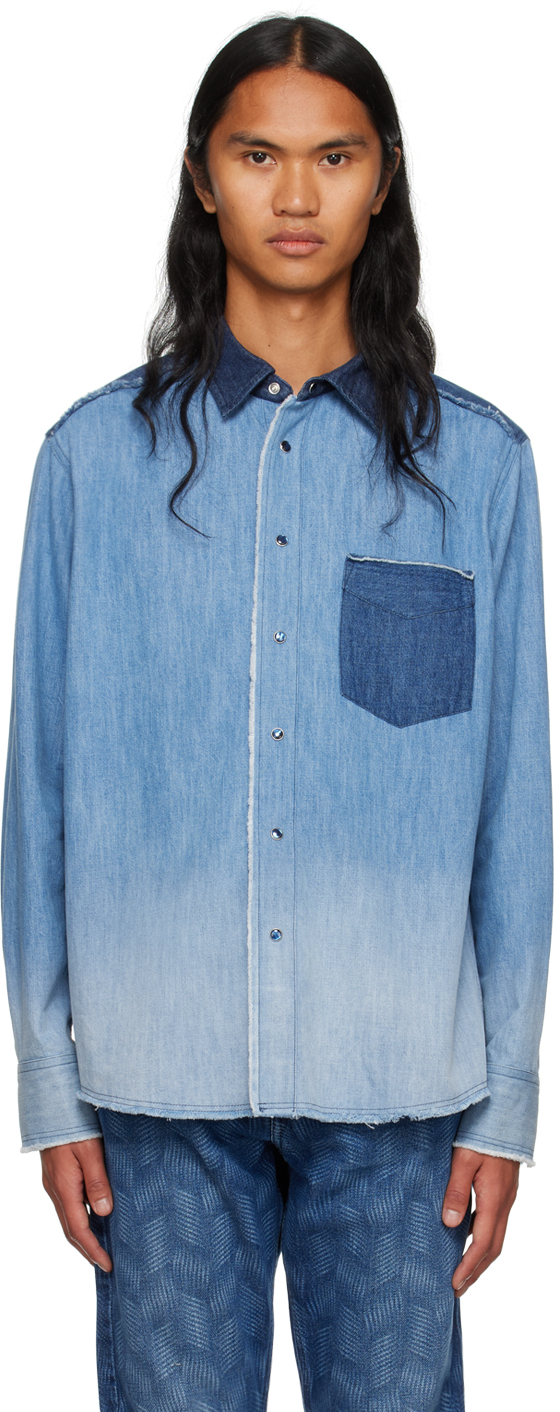 Isabel Marant Blue Yohana Shirt