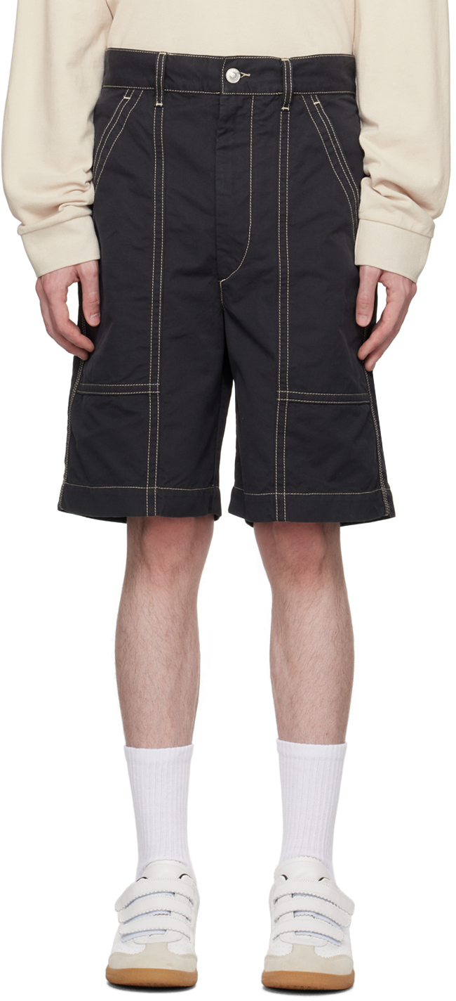 Black Loukas Shorts