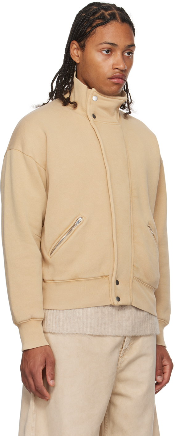 Isabel Marant Tan Watson Jacket In Toffee