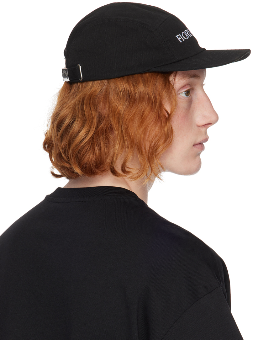 Fiorucci Vinyl Patch Bucket Hat - Black