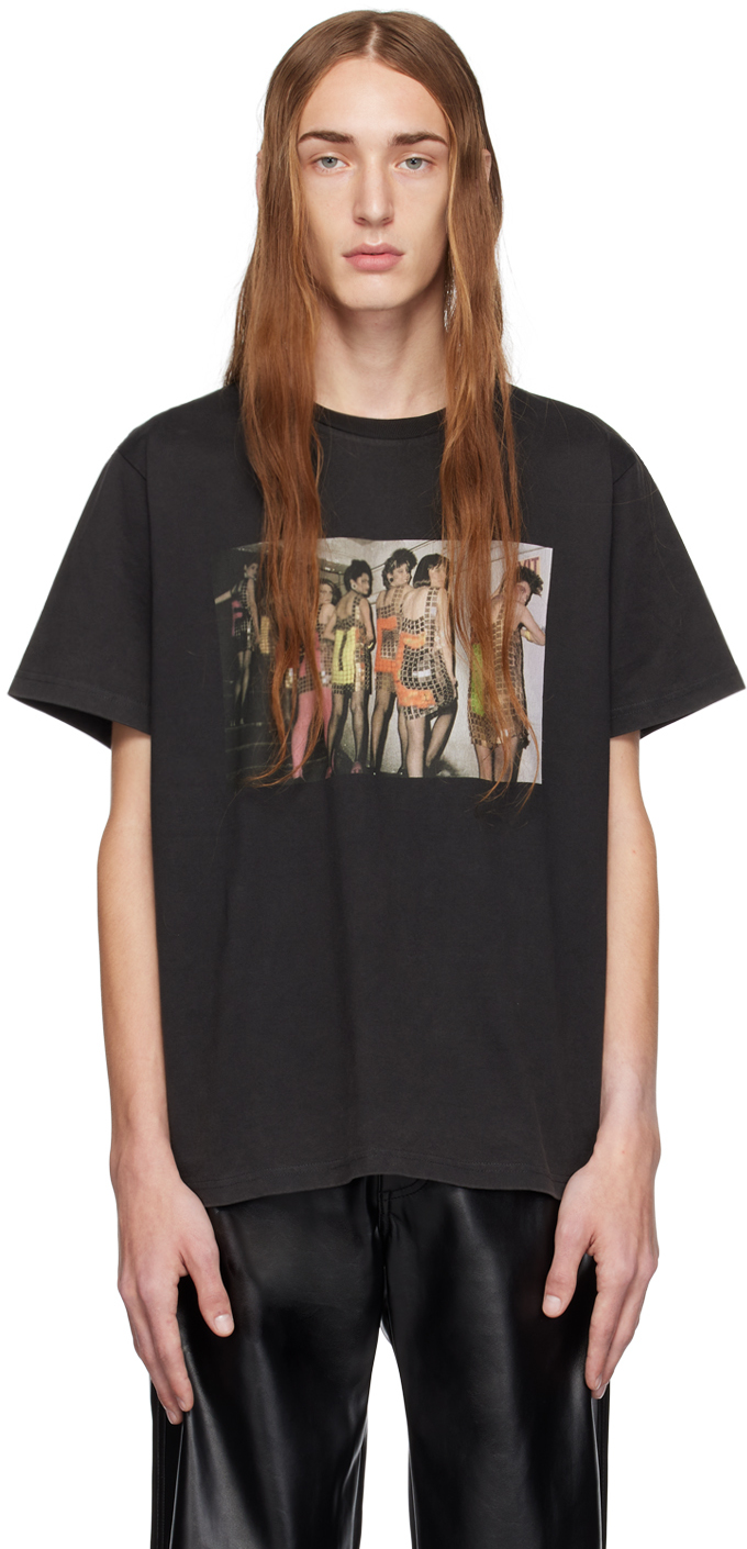 Shop Fiorucci Black Girls Graphic T-shirt