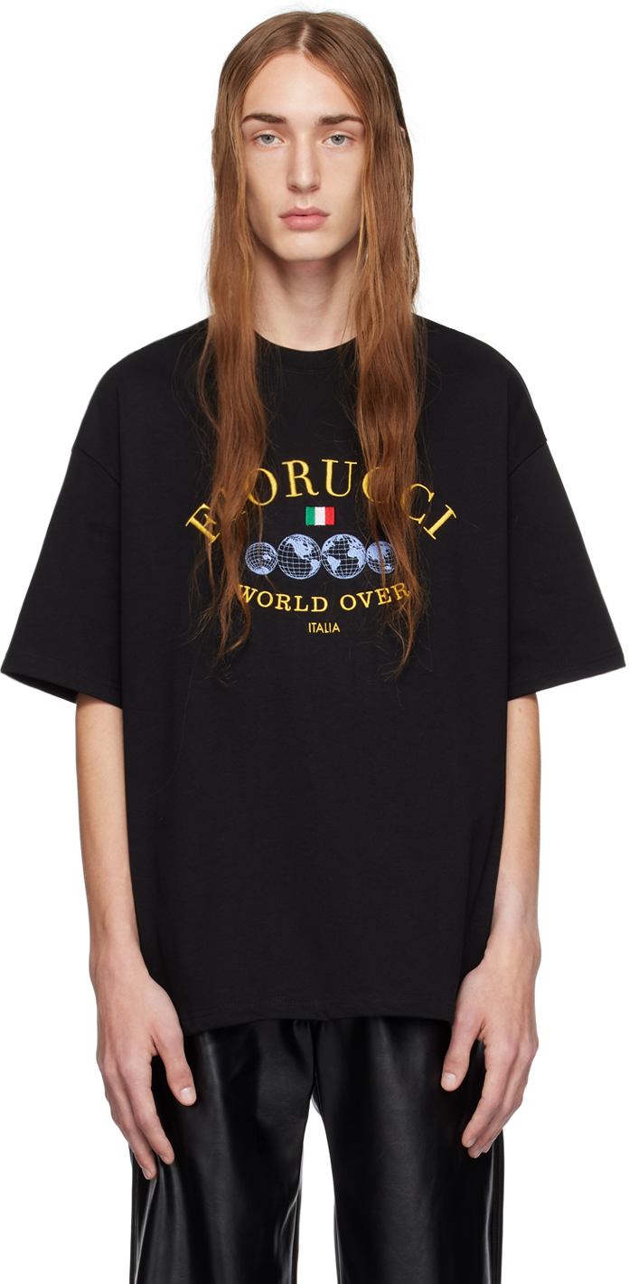 Black 'World Over' T-Shirt