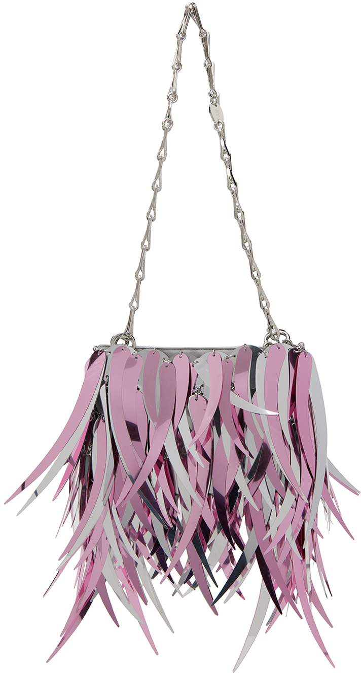 Pretty in Pink Ostrich Feather Evening Bag