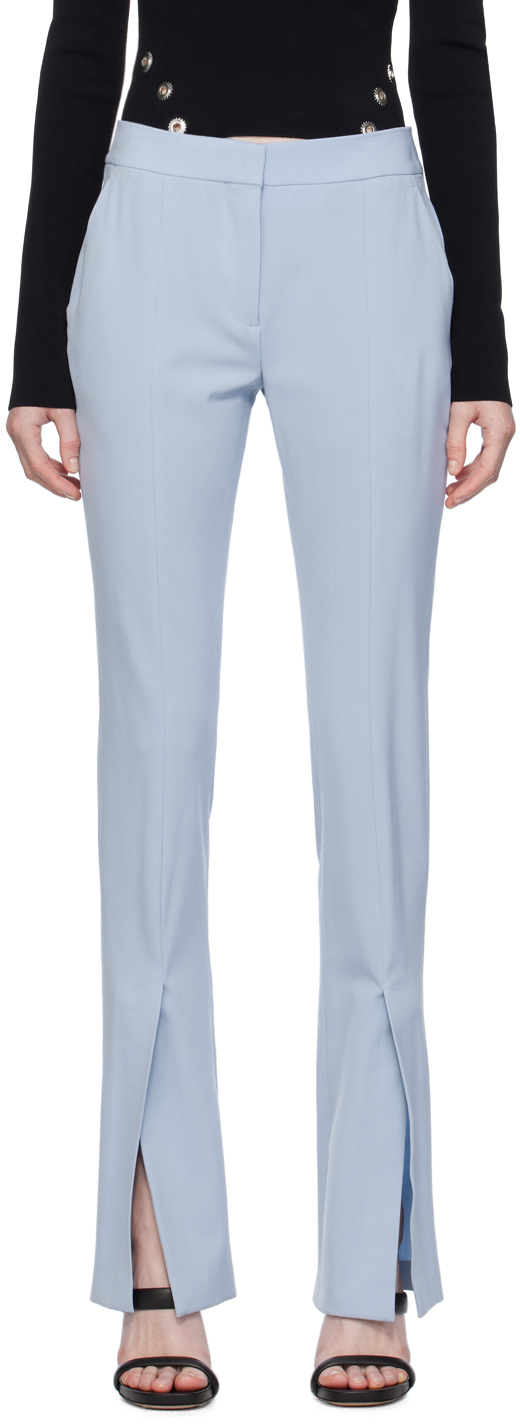 パンツ OFF WHITE Women Straight Pants OWYB019F24DEN0014600 Blue Off-White Outlet: Jeans woman - Blue | Off-White jeans
