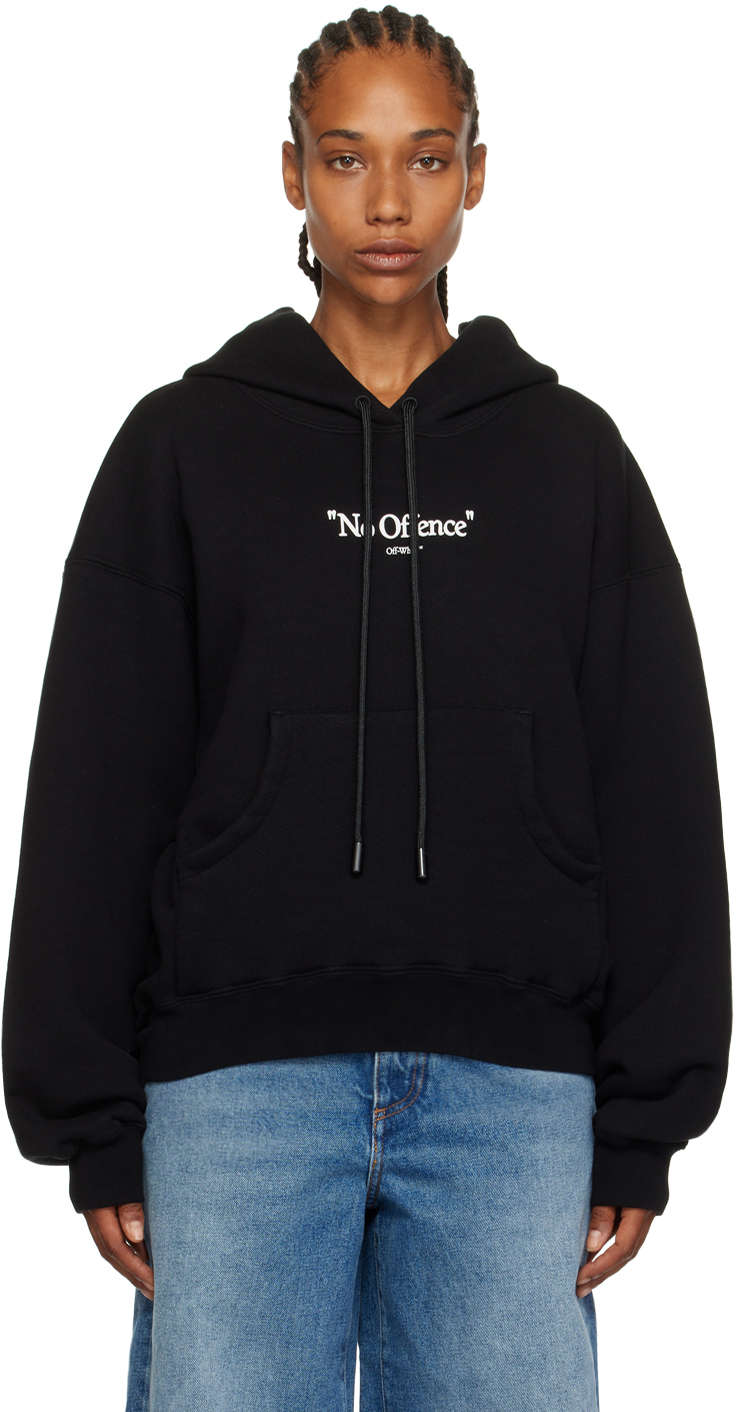 Black No Offence Hoodie