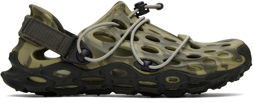 Merrell 1trl Green Hydro Moc At Cage Sandals In Olive
