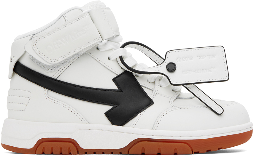 Off-white White Out Of Office Sneakers In White Black
