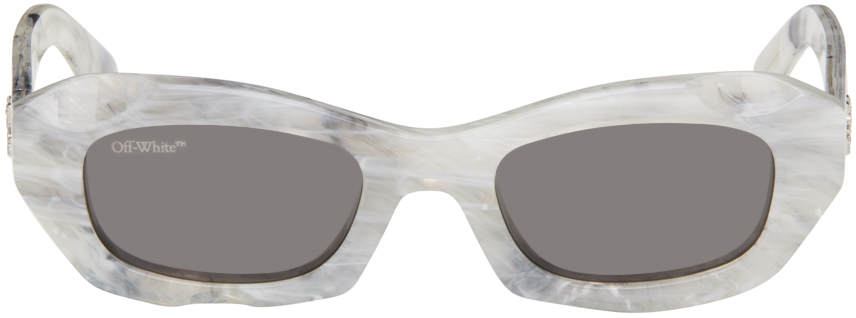 Off-White c/o Virgil Abloh Venezia Cat-eye Frame Sunglasses in Gray